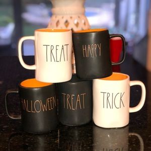 Rae Dunn Halloween mugs BUNDLE!